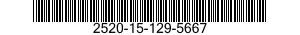 2520-15-129-5667 PIGNONE COMANDO CAT 2520151295667 151295667