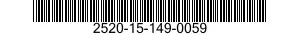 2520-15-149-0059 SYNCHRONIZER,TRANSMISSION 2520151490059 151490059