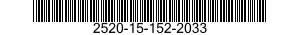 2520-15-152-2033 DIFFERENTIAL,DRIVING AXLE 2520151522033 151522033