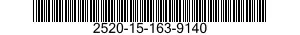 2520-15-163-9140 INGRANAGGIO 2520151639140 151639140