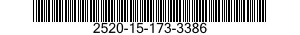 2520-15-173-3386 FORCELLA 3/4 VELOCI 2520151733386 151733386