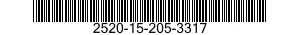 2520-15-205-3317 HOUSING,TRANSMISSION,MECHANICAL 2520152053317 152053317