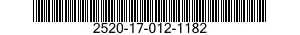 2520-17-012-1182 MOF,PRIESAS 2520170121182 170121182