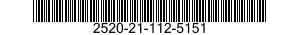2520-21-112-5151 PLATE,RETAINING,SHA 2520211125151 211125151