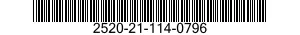 2520-21-114-0796 GEAR,INTERNAL 2520211140796 211140796