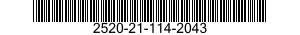 2520-21-114-2043 HOUSING,CONSTANT SP 2520211142043 211142043