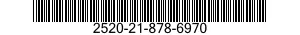 2520-21-878-6970 SHIM RING 2520218786970 218786970