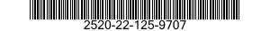 2520-22-125-9707 PISTON,LINEAR ACTUATING CYLINDER 2520221259707 221259707