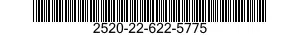 2520-22-622-5775 DRIVE SHAFT ASSEMBLY,CONSTANT VELOCITY,VEHICULAR 2520226225775 226225775