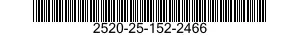 2520-25-152-2466 DRIVE SHAFT ASSEMBLY,CONSTANT VELOCITY,VEHICULAR 2520251522466 251522466