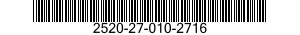 2520-27-010-2716 DRIVE SHAFT ASSEMBLY,CONSTANT VELOCITY,VEHICULAR 2520270102716 270102716