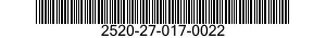2520-27-017-0022 HOUSING,TRANSMISSION,MECHANICAL 2520270170022 270170022