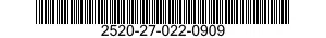 2520-27-022-0909 BOOT,POWER TRANSMISSION COMPONENTS 2520270220909 270220909