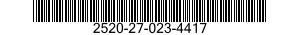 2520-27-023-4417 COVER,TRANSMISSION 2520270234417 270234417