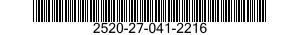 2520-27-041-2216 YOKE,UNIVERSAL JOINT,VEHICULAR 2520270412216 270412216