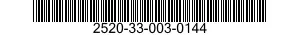 2520-33-003-0144 PROPELLER SHAFT WITH UNIVERSAL JOINT,VEHICULAR 2520330030144 330030144