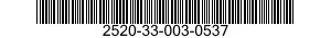 2520-33-003-0537 PROPELLER SHAFT WITH UNIVERSAL JOINT,VEHICULAR 2520330030537 330030537