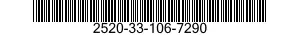 2520-33-106-7290 DRIVE SHAFT ASSEMBLY,CONSTANT VELOCITY,VEHICULAR 2520331067290 331067290