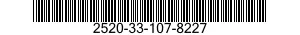 2520-33-107-8227 DRIVE SHAFT ASSEMBLY,CONSTANT VELOCITY,VEHICULAR 2520331078227 331078227