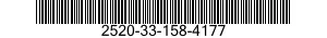 2520-33-158-4177 DRIVE SHAFT ASSEMBLY,CONSTANT VELOCITY,VEHICULAR 2520331584177 331584177