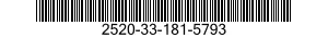 2520-33-181-5793 CAP,DUST,PROPELLER SHAFT 2520331815793 331815793