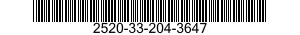 2520-33-204-3647 COVER ASSEMBLY,TRANSMISSION 2520332043647 332043647