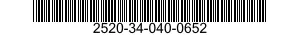 2520-34-040-0652 SLEEVE,SYNCHRONIZER,TRANSMISSION 2520340400652 340400652