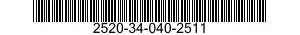 2520-34-040-2511 RING,DRIVE PLATE,TRANSMISSION 2520340402511 340402511