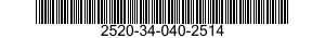2520-34-040-2514 SLEEVE,SYNCHRONIZER,TRANSMISSION 2520340402514 340402514