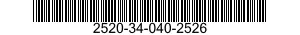 2520-34-040-2526 PARTS KIT,MECHANICAL TRANSMISSION 2520340402526 340402526