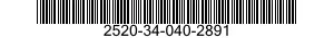 2520-34-040-2891 PARTS KIT,PROPELLER SHAFT SLIP JOINT 2520340402891 340402891