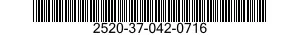 2520-37-042-0716  2520370420716 370420716