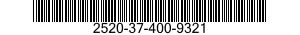2520-37-400-9321  2520374009321 374009321