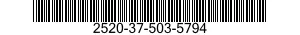2520-37-503-5794 DRIVE SHAFT ASSEMBL 2520375035794 375035794