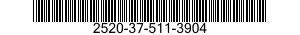 2520-37-511-3904 YOKE,UNIVERSAL JOINT,VEHICULAR 2520375113904 375113904