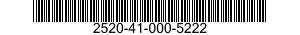 2520-41-000-5222 HOUSING,TRANSMISSION,MECHANICAL 2520410005222 410005222