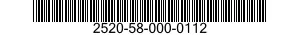 2520-58-000-0112 FINAL DRIVE,VEHICULAR 2520580000112 580000112