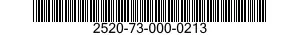 2520-73-000-0213 SHAFT,AXLE,AUTOMOTIVE 2520730000213 730000213