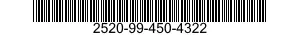 2520-99-450-4322 DRIVE SHAFT ASSEMBLY,CONSTANT VELOCITY,VEHICULAR 2520994504322 994504322