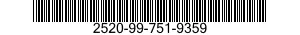 2520-99-751-9359  2520997519359 997519359