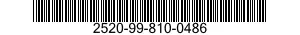 2520-99-810-0486  2520998100486 998100486