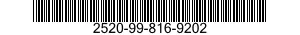 2520-99-816-9202  2520998169202 998169202