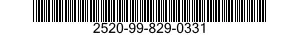 2520-99-829-0331 DRIVE SHAFT ASSEMBLY,CONSTANT VELOCITY,VEHICULAR 2520998290331 998290331