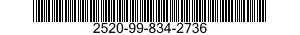 2520-99-834-2736  2520998342736 998342736