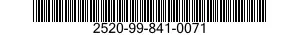 2520-99-841-0071  2520998410071 998410071