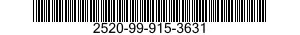 2520-99-915-3631 DRIVE SHAFT ASSEMBLY,CONSTANT VELOCITY,VEHICULAR 2520999153631 999153631