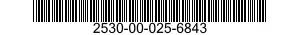 2530-00-025-6843  2530000256843 000256843