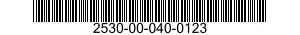 2530-00-040-0123  2530000400123 000400123