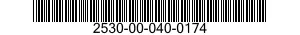 2530-00-040-0174  2530000400174 000400174