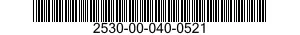 2530-00-040-0521  2530000400521 000400521
